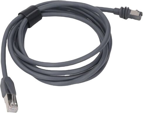 هوائي قمر صناعي مستطيل إلى كابل RJ45 26AWG بديل نحاسي عالي السرعة 1200 ميجابت في الثانية لهوائي GEN3 للاستخدام الخارجي رمادي 2 متر 6.6 قدم in Saudi Arabia