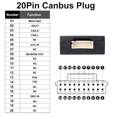 Car Canbus for Hyundai Sonata 2010-2015 Aftermarket Radio Stereo with Original Amplifier [Need to Order a Wire Harness] in Saudi Arabia