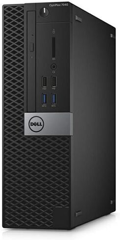 Dell Optiplex 7040 SFF Desktop Computer Win 11, Intel Core 6th Gen (3.7GHz), 8GB RAM, 256GB SSD, RGB Keyboard, HDMI, 4K Support (renewed) in Saudi Arabia