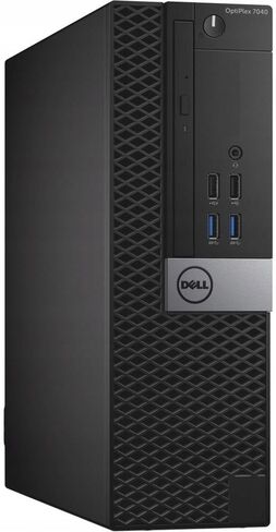Dell Optiplex 7040 SFF Desktop Computer Win 11, Intel Core 6th Gen (3.7GHz), 8GB RAM, 256GB SSD, RGB Keyboard, HDMI, 4K Support (renewed) in Saudi Arabia