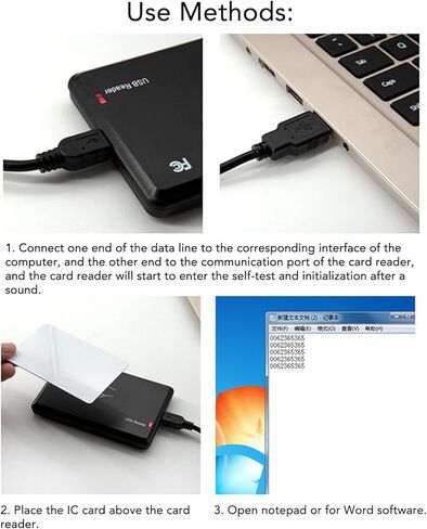 5V 100mA USB Powering ID Card Reader PVC Low Frequency 125KHZ ID Card Reader with USB Interface Access Control Card Issuer for LIUNX in Saudi Arabia