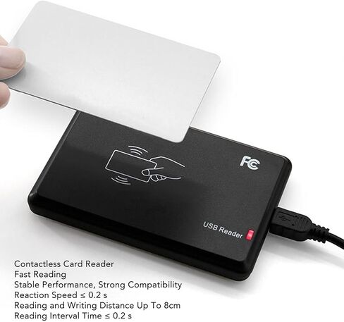 5V 100mA USB Powering ID Card Reader PVC Low Frequency 125KHZ ID Card Reader with USB Interface Access Control Card Issuer for LIUNX in Saudi Arabia