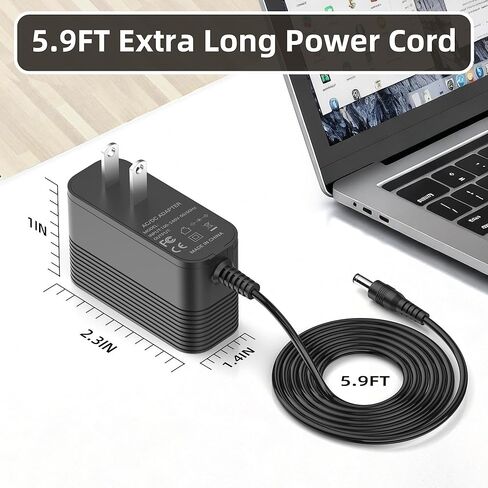 Charger for Theragun Massage Gun Compatible with Therabody Theragun Mini 1.0 / Prime G4,15V AC Replacement Power Adapter Supply Cord in Saudi Arabia
