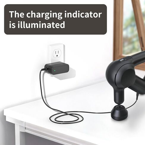 Charger for Theragun Massage Gun Compatible with Therabody Theragun Mini 1.0 / Prime G4,15V AC Replacement Power Adapter Supply Cord in Saudi Arabia