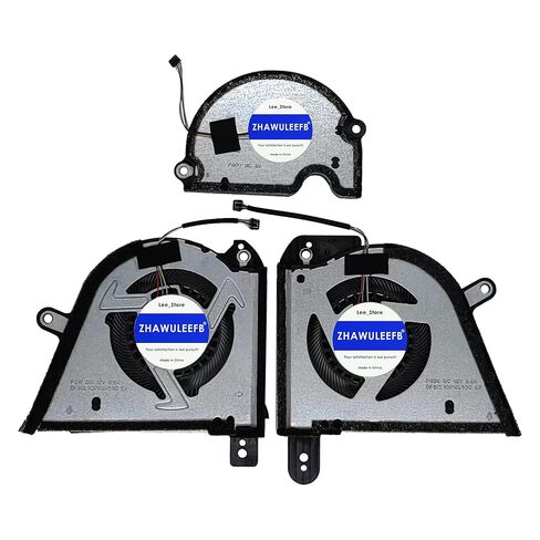Replacement New CPU+GPU+Small Fan Cooling Fan for ASUS ROG Zephyrus M16 2023 GU604 GU604VI GU604VZ GU604VY (DFS5F22B049545 DC5V Small Fan DFSCL42P16593C DFS5F22B049545 DC12V 0.6A in Saudi Arabia
