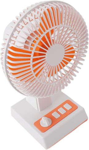 USB Desk Fan Type C Interface Small Powerful Quiet 3 Speeds Wind Mini Desktop Table Fan for Home Office Indoor Outdoor Retro in Saudi Arabia