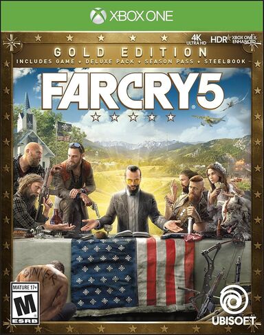 كتاب Far Cry 5 Steel - الإصدار الذهبي لـ Xbox One (متجدد) in Kuwait