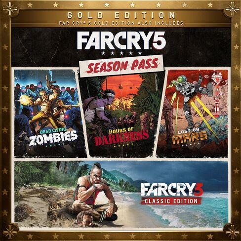 كتاب Far Cry 5 Steel - الإصدار الذهبي لـ Xbox One (متجدد) in Kuwait