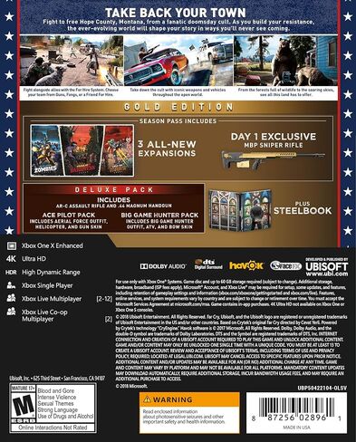 كتاب Far Cry 5 Steel - الإصدار الذهبي لـ Xbox One (متجدد) in Kuwait