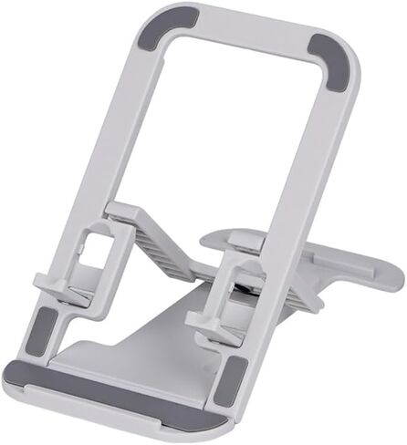 Pack Portable Cell Phone Stand Holder, Foldable Pocket-Sized Mount, Fully Adjustable Foldable Desktop Phone Holder Cradle Dock, Compatible with iPhone IPads Kindle, All Phones, Pink in Saudi Arabia