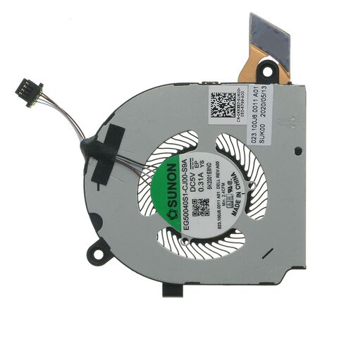 CPU Cooling Fan for Dell Latitude 5310 2-in-1 Laptop Replacement | Compatible with EG50040S1-CJ00-S9A 0K6X87 023.100J6.0011 | DC5V 0.31A Internal CPU Fan in Saudi Arabia