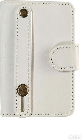 حامل بطاقات MagSafe لهاتف iPhone 17/16/15/14/13/ Pro/Max/Plus مع حامل حزام RFID لحجب نافذة الهوية يحمل 5 بطاقات، محفظة هاتف جلدية مغناطيسية لهواتف وحافظات MagSafe، جلد وردي in Kuwait