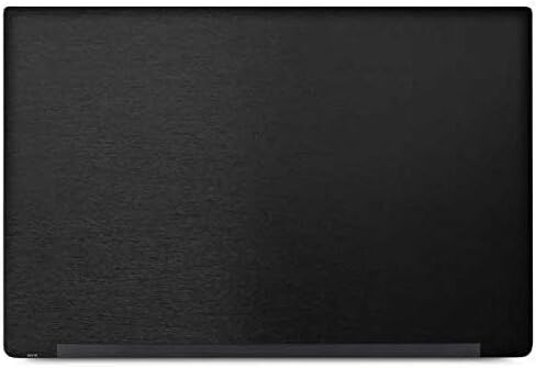 غلاف كمبيوتر محمول من Skinit متوافق مع Latitude E7250 - تصميم ذو نسيج فولاذي مصقول باللون الأسود مرخص رسميًا in Kuwait