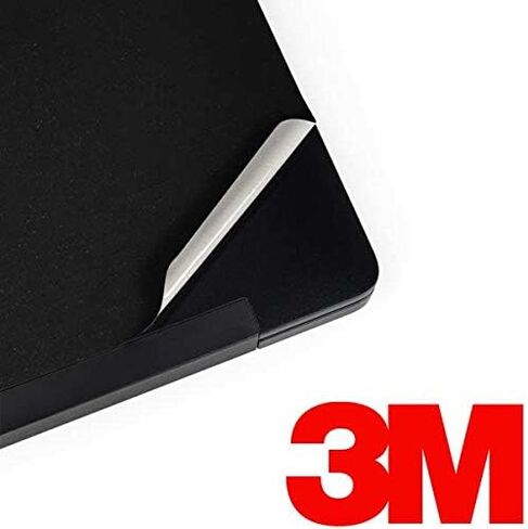 غلاف كمبيوتر محمول من Skinit متوافق مع Latitude E7250 - تصميم ذو نسيج فولاذي مصقول باللون الأسود مرخص رسميًا in Kuwait