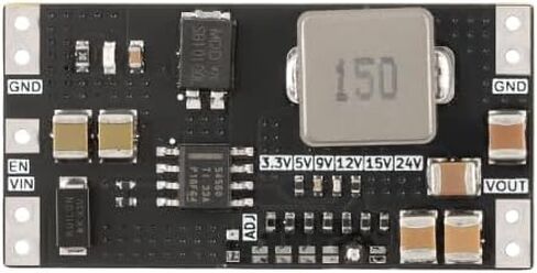 2 قطعة محول TPS54560 DC-DC، وحدة إمداد طاقة تنحى 60 فولت، تيار عالٍ 5 أمبير، تموج منخفض، خرج 15 فولت in Saudi Arabia