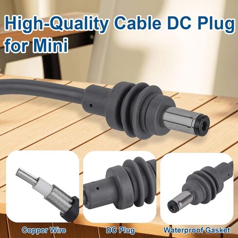 Mini 12V/24V Input to 30V 3.5A Output Power Converter Cable, Mini Power Supply 12V Step Up Adapter Cord with Fuse (1M/3.28Ft) in Saudi Arabia