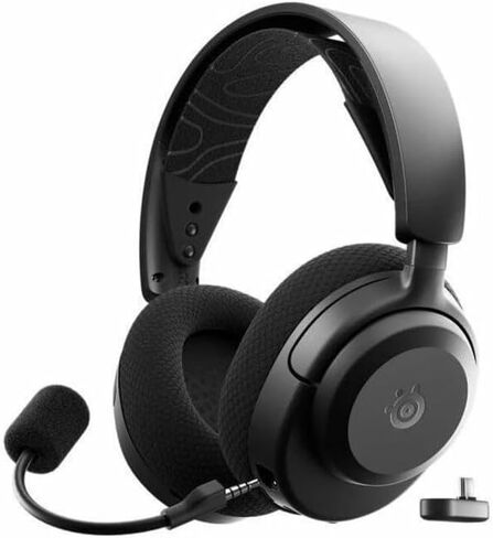 SteelSeries Arctis Nova 3X Wireless Multi-Platform Gaming Headset - Mobile App Control - 40 HR Battery - Neodymium Magnetic Drivers - 2.4GHz/Bluetooth - Xbox, PS, PC, Switch, Mobile - Black (Renewed) in Saudi Arabia