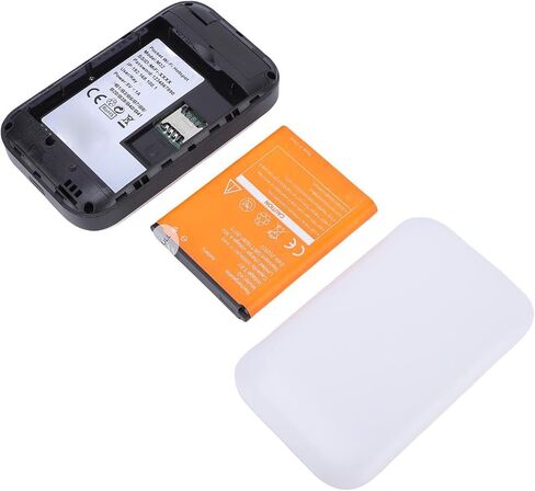 نقطة اتصال متنقلة 4G من GOWENIC، جهاز نقطة اتصال واي فاي محمول مع فتحة بطاقة SIM وعرض الوقت، توصيل ما يصل إلى 10 أجهزة، بطارية 3000 مللي أمبير في الساعة in Saudi Arabia