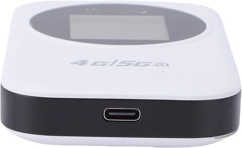 نقطة اتصال متنقلة 4G من GOWENIC، جهاز نقطة اتصال واي فاي محمول مع فتحة بطاقة SIM وعرض الوقت، توصيل ما يصل إلى 10 أجهزة، بطارية 3000 مللي أمبير في الساعة in Saudi Arabia