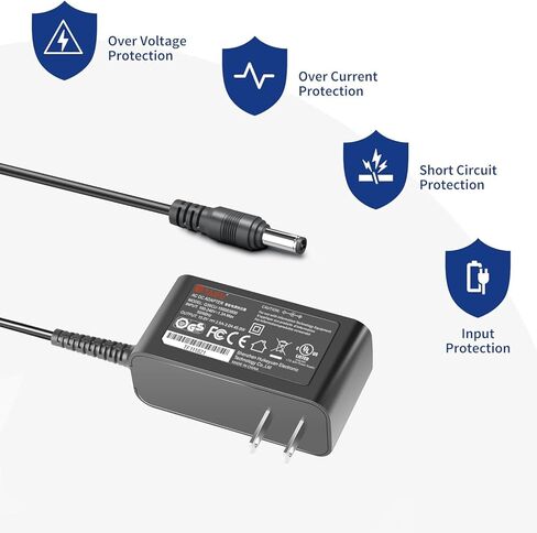 TAIFU 15V 3A Speaker Charger Replacement for Turtlebox Gen 2 & Gen 3: Loud! Outdoor Portable Bluetooth 5.0 Turtle Box Audio Speaker Power Supply Cord in Saudi Arabia