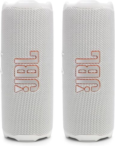 JBL Flip 7 Waterproof Portable Speaker Bundle - Pair (Black) in Kuwait
