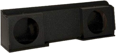 Q Power Dual 10in Underseat Downfire Subwoofer Enclosure, Q-Bomb Sub Box Compatible with Chevy Silverado XCab and GMC Sierra XCab Classic 1996-2006 in Saudi Arabia