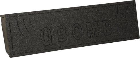Q Power Dual 10in Underseat Downfire Subwoofer Enclosure, Q-Bomb Sub Box Compatible with Chevy Silverado XCab and GMC Sierra XCab Classic 1996-2006 in Saudi Arabia