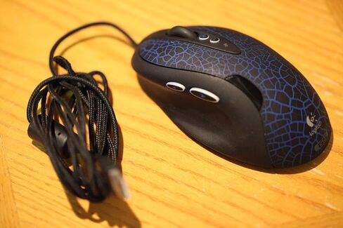 ماوس الألعاب الليزري Logitech G5 USB مع خرطوشة وزن قابلة للتعديل in Saudi Arabia