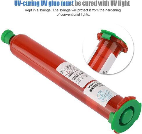 Drfeify الغراء البصري LOCA TP-1600 50 جرام حقنة لإصلاح زجاج الهاتف LCD، مثالية لاستبدال شاشة اللمس in Kuwait