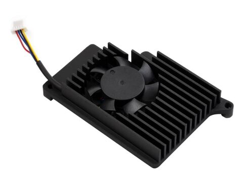 Active Cooler Fan Compatible with Raspberry Pi 5, Aluminium Heatsink, with Thermal Pads @XYGStudy (Pi5-Active-Cooler-A) in Saudi Arabia