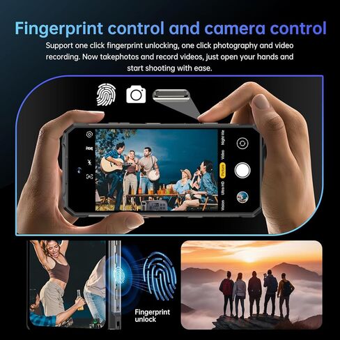 MMY 32+1TB Rugged Armor Unlocked Cell Phone,Smartphone 6.99" HD 68+108MP Night Vision Photography 22000mAh AI Unlocked Phone,Face ID/Fingerprint Unlock/Underwater-Night-Photo/Dual SIM/5G/NFC(Green-B) in Saudi Arabia