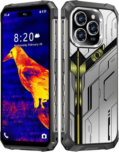 MMY 32+1TB Rugged Armor Unlocked Cell Phone,Smartphone 6.99" HD 68+108MP Night Vision Photography 22000mAh AI Unlocked Phone,Face ID/Fingerprint Unlock/Underwater-Night-Photo/Dual SIM/5G/NFC(Green-B) in Saudi Arabia