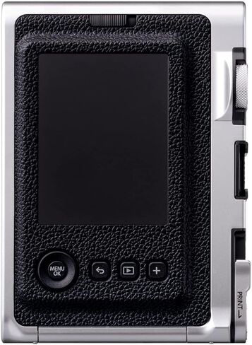 Fujifilm Instax Mini EVO Hybrid Instant Film Camera (Black) (16745183) Bundle with 40 Instant Film Sheets + 32GB Memory Card + Small Padded Case + SD Card Reader + Microfiber Cleaning Cloth (Renewed) in Saudi Arabia