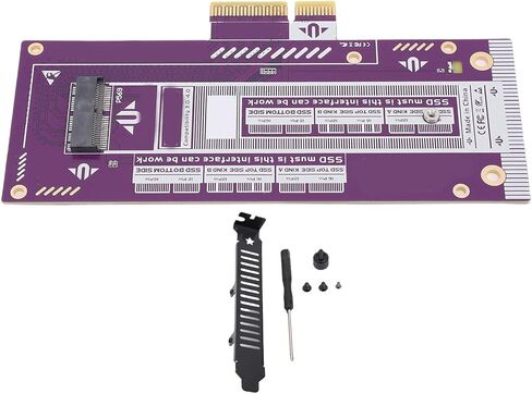 Yunseity PCIE 5.0 X4 SSD Adapter Card, Fit for Air A1465 A1466 2013 to 2017, NVMe PCIe Adapter, for OS X Pro ME253 MD878 2014, 2017 for OS X Air A1465 A1466 in Kuwait