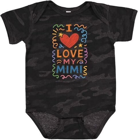 بدلة أطفال من Inktastic I Love My Mimi Heart Gift in Saudi Arabia