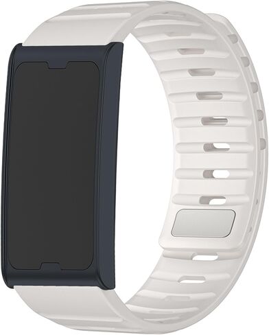 حزام بديل متوافق مع Amazfit Helio Strap/CMF Watch 3 Pro، حزام سيليكون ناعم مسامي، سوار ساعة رياضي مقاوم للماء، سوار معصم بإبزيم مغناطيسي متين سريع الفك in Kuwait