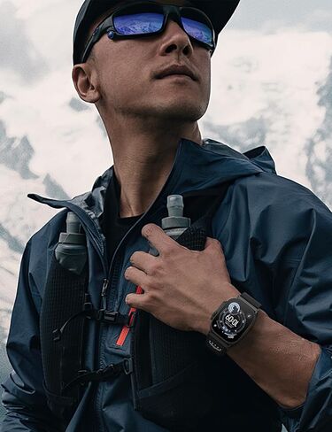 أحزمة نايلون بحلقة جبال الألب في انتظار الحصول على براءة اختراع متوافقة مع Apple Watch Ultra 3 2 1 Band Men 49mm 46mm 45mm 44mm 42mm، حزام رياضي من النايلون على شكل نجمة لسلسلة iWatch SE 11 10 9 8 7 6 5 4 3 in Kuwait