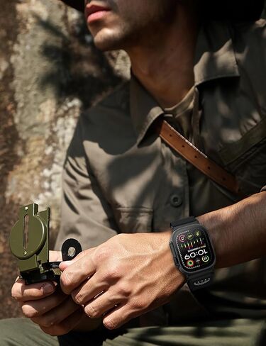 أحزمة نايلون بحلقة جبال الألب في انتظار الحصول على براءة اختراع متوافقة مع Apple Watch Ultra 3 2 1 Band Men 49mm 46mm 45mm 44mm 42mm، حزام رياضي من النايلون على شكل نجمة لسلسلة iWatch SE 11 10 9 8 7 6 5 4 3 in Kuwait