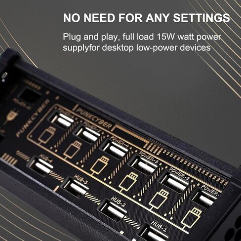 مفتاح محور USB-C، محطة إرساء USB ذات 6 منافذ، محطة إرساء محور مطلية بالذهب، مفتاح مقبض تحكم مستقل لنقل البيانات، الهواتف، الأجهزة اللوحية، والأجهزة الإلكترونية الأخرى. in Saudi Arabia