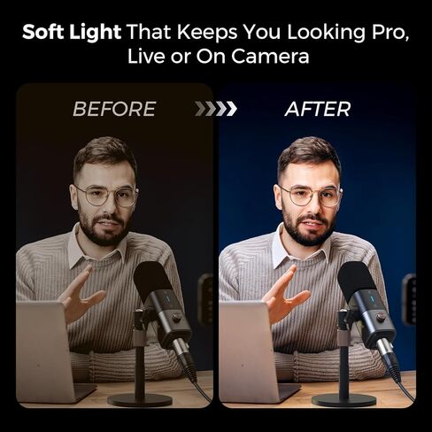 مجموعة إضاءة NearStream 100W Softbox مع حامل ثلاثي الأرجل، حامل قابل للتعديل 110 بوصة، Softbox 27.6 بوصة، ضوء استوديو LED قابل للتعتيم 2700K–6500K، CRI 97+، التحكم عن بعد والتحكم في التطبيقات للبث المباشر وتسجيل الفيديو in Saudi Arabia