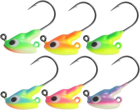 Northland Tackle Stand-Up Fireball - 6/بطاقة - 1/4 أونصة - خطاف رقم 2/0 - متنوعة in Saudi Arabia