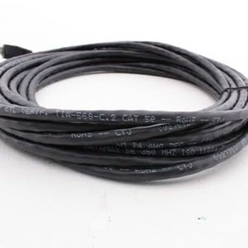 #US PCX5EBK25 Cat5e أسود 25 قدم إيثرنت تصحيح كابل شبكة مركز البيانات in Kuwait