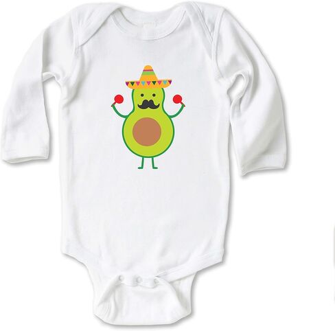 Fiesta Avocado Cute Baby Cinco De Mayo Bodysuit in Saudi Arabia
