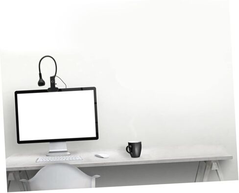 Homoyoyo 3W USB Flexible Reading Lamp Eye Protection LED Clip Light for Bedside Home and Office Use Black Portable Gooseneck Design USB Lamp in Saudi Arabia