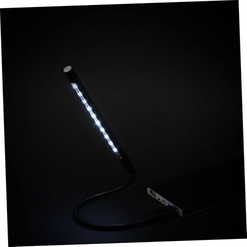 Homoyoyo 2PCS USB Powered LED Reading Lamp Set Gooseneck Light 10 Adjustable Brightness Levels Eye-Caring Desk Lamp for Study Bedside and Office Use Random Color in Saudi Arabia