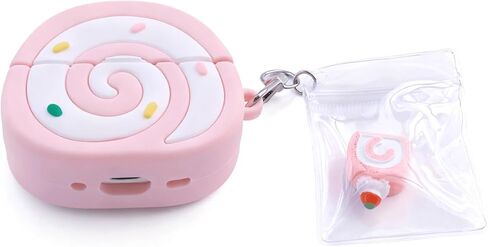 لـ Airpods Pro/Pro 2 Gen Case لطيف، تصميم Kawaii Girly Pink ثلاثي الأبعاد على شكل خنزير مع سلسلة مفاتيح، غطاء كرتوني للحيوانات، هدية للنساء والفتيات والأطفال والمراهقين in Kuwait