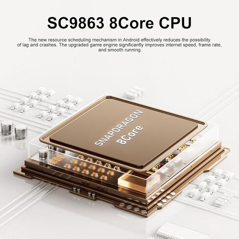 هواتف C25U غير مقفلة، هاتف ذكي 8 جيجابايت + 256 جيجابايت، هاتف خلوي يعمل بنظام Android 14.0، شاشة عالية الدقة 7.2 بوصة، بطارية 6800 مللي أمبير في الساعة، بطاقة SIM مزدوجة، وضع استعداد مزدوج، هاتف 5G. (أخضر) in Kuwait