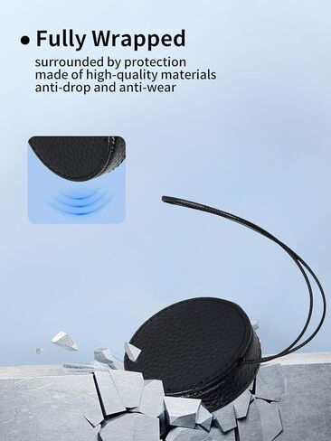 Specially Designed Lens Cap for Fujifilm Instax Mini Evo Camera,UYRUREL Stable and Wear-Resistant Genuine Leather Lens Cap Protects Against Scratches.Black. in Saudi Arabia