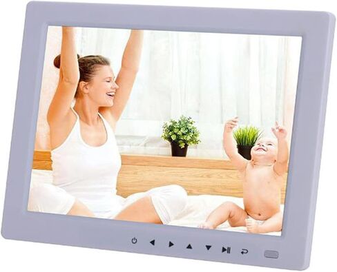 إطار صور رقمي 10 بوصة إطار صور رقمي عالي الدقة لسطح المكتب 1080P Mp4 فيديو Mp3 كتاب إلكتروني على مدار الساعة تقويم يدعم التشغيل التلقائي مع مسجلات مشغلات الفيديو وجهاز التحكم عن بعد in Kuwait