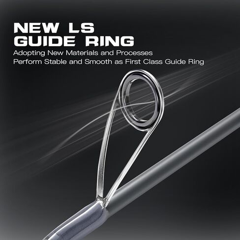 Tusking Air خفيفة للغاية BFS Stream Fishing Rod 2PCS الغزل والصب دوامة تكنولوجيا الكربون المتقاطعة، حساسية عالية، تصميم مقعد بكرة مريح لصيد الأسماك / سمك السلمون المرقط / باس in Saudi Arabia